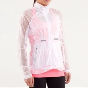 Lululemon Run Wild Jacket White